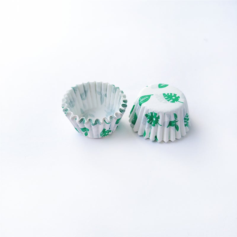 2.5Cm Baking Cake Paper Holder 48 Even 96 Even Mini One Lucky Paper Holder Small Mushroom Paper Holder 1000 - Image 1
